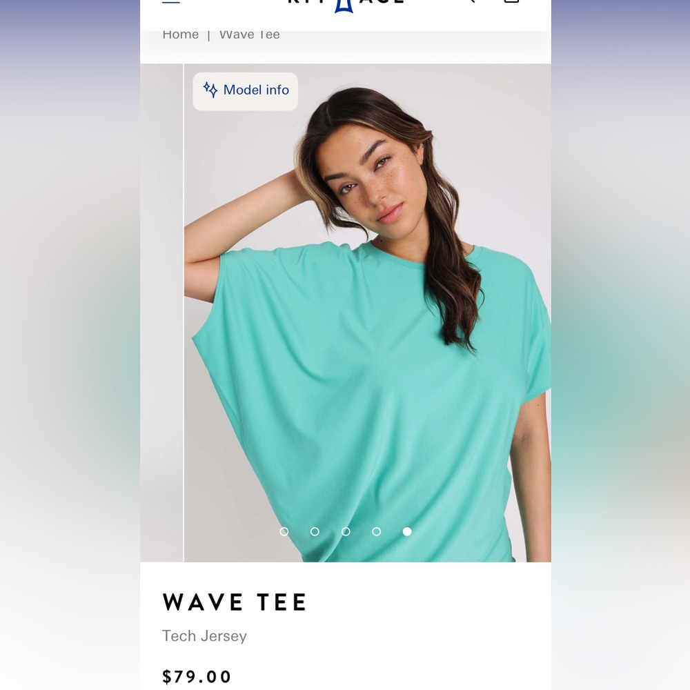 Kit and Ace wave tee